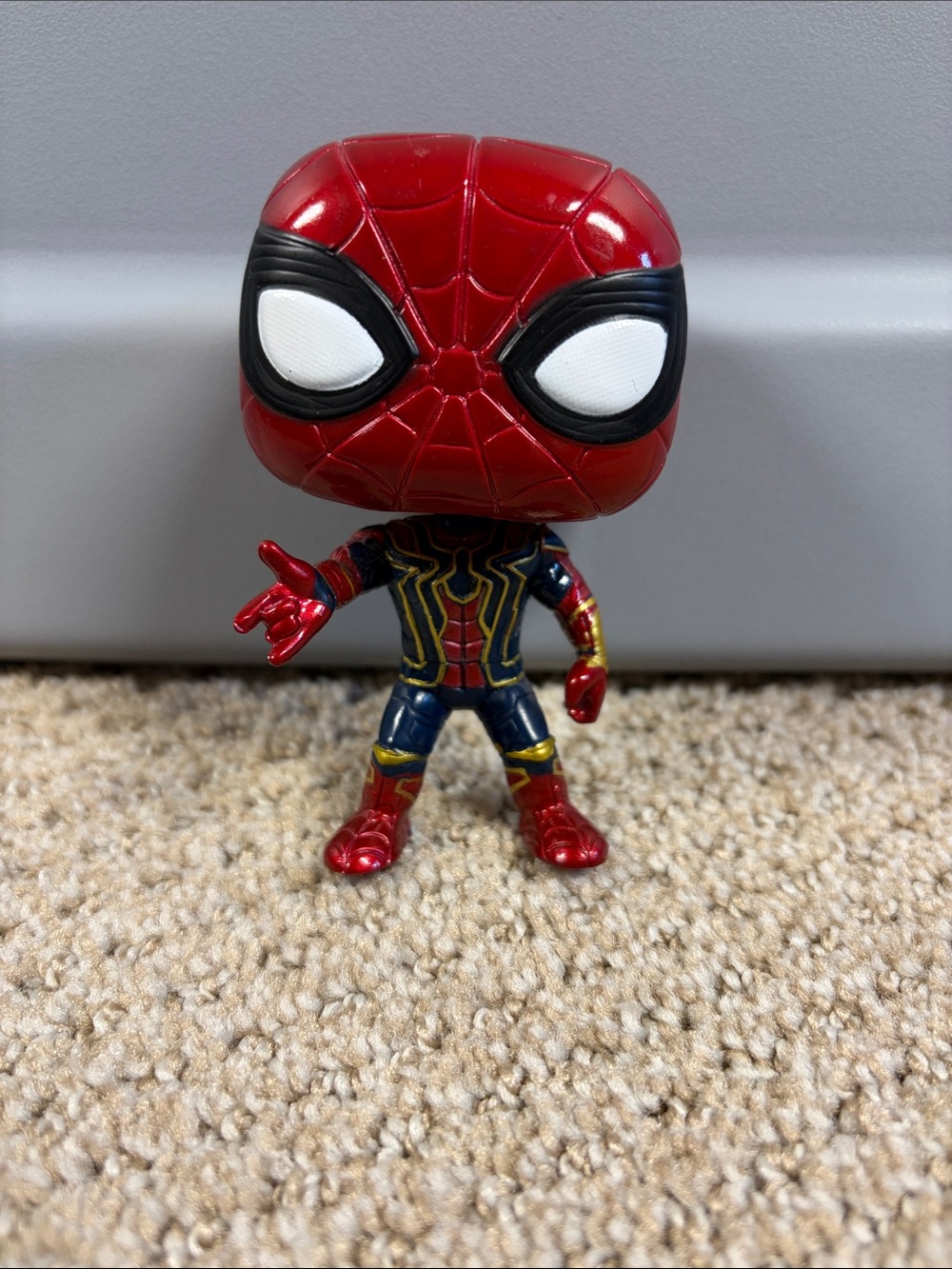 Funko Spider-Man Red, Black, White, Blue, Gold Pop! Figure